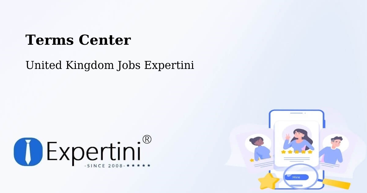 Terms of Service – Coatbridge - United Kingdom Jobs Expertini